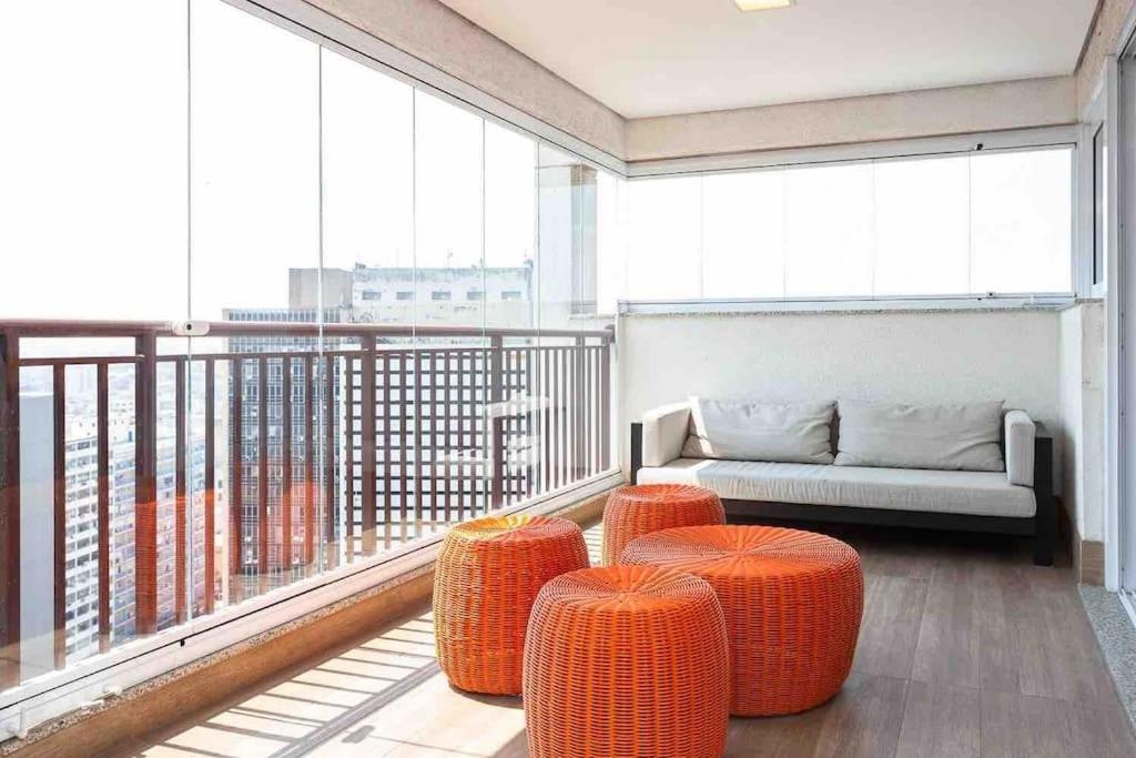 Ap91 Sky Pauliceia, Studio Completo! São Paulo Ngoại thất bức ảnh
